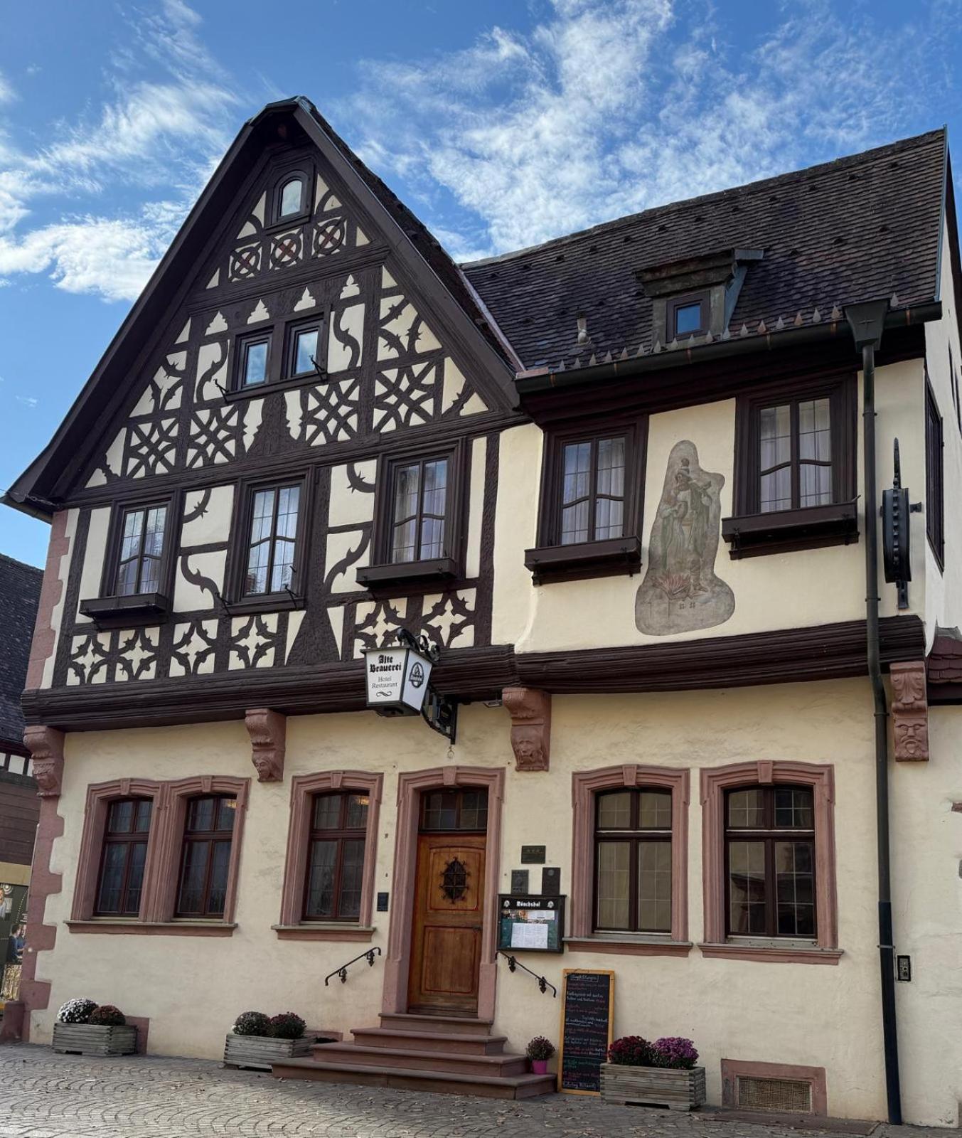 Hotel Alte Brauerei Karlstadt Eksteriør bilde